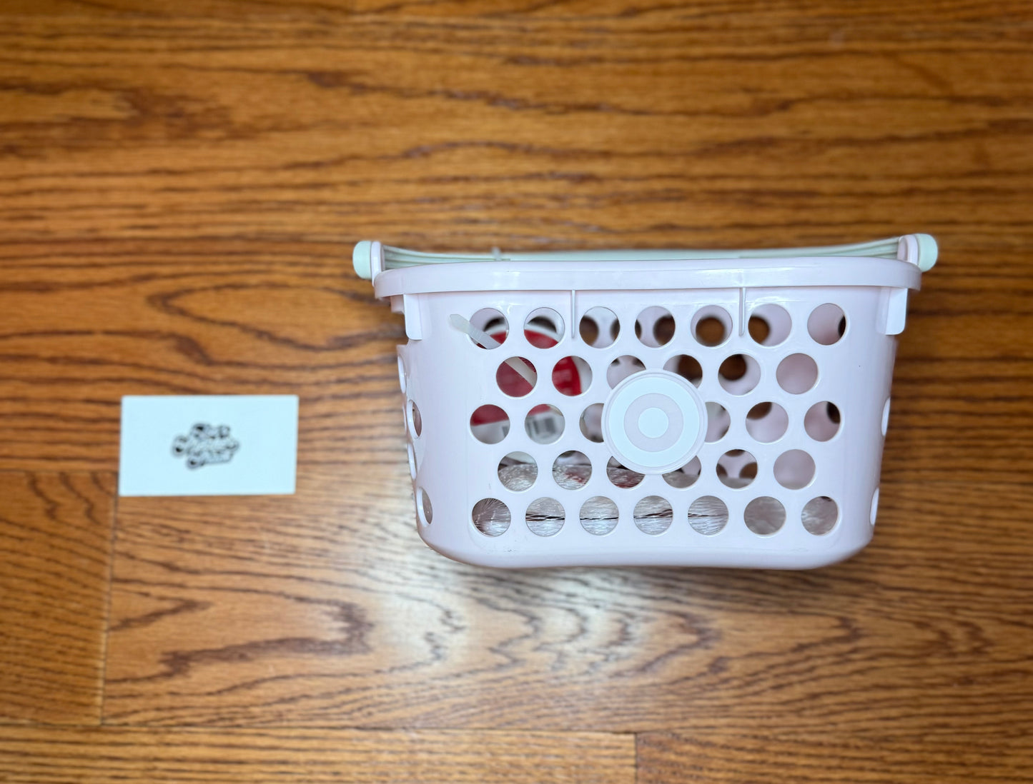 Target Toy Shopping Basket - Pink