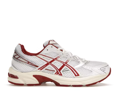 ASICS Gel-1130 White Red Dahlia (Women's)
