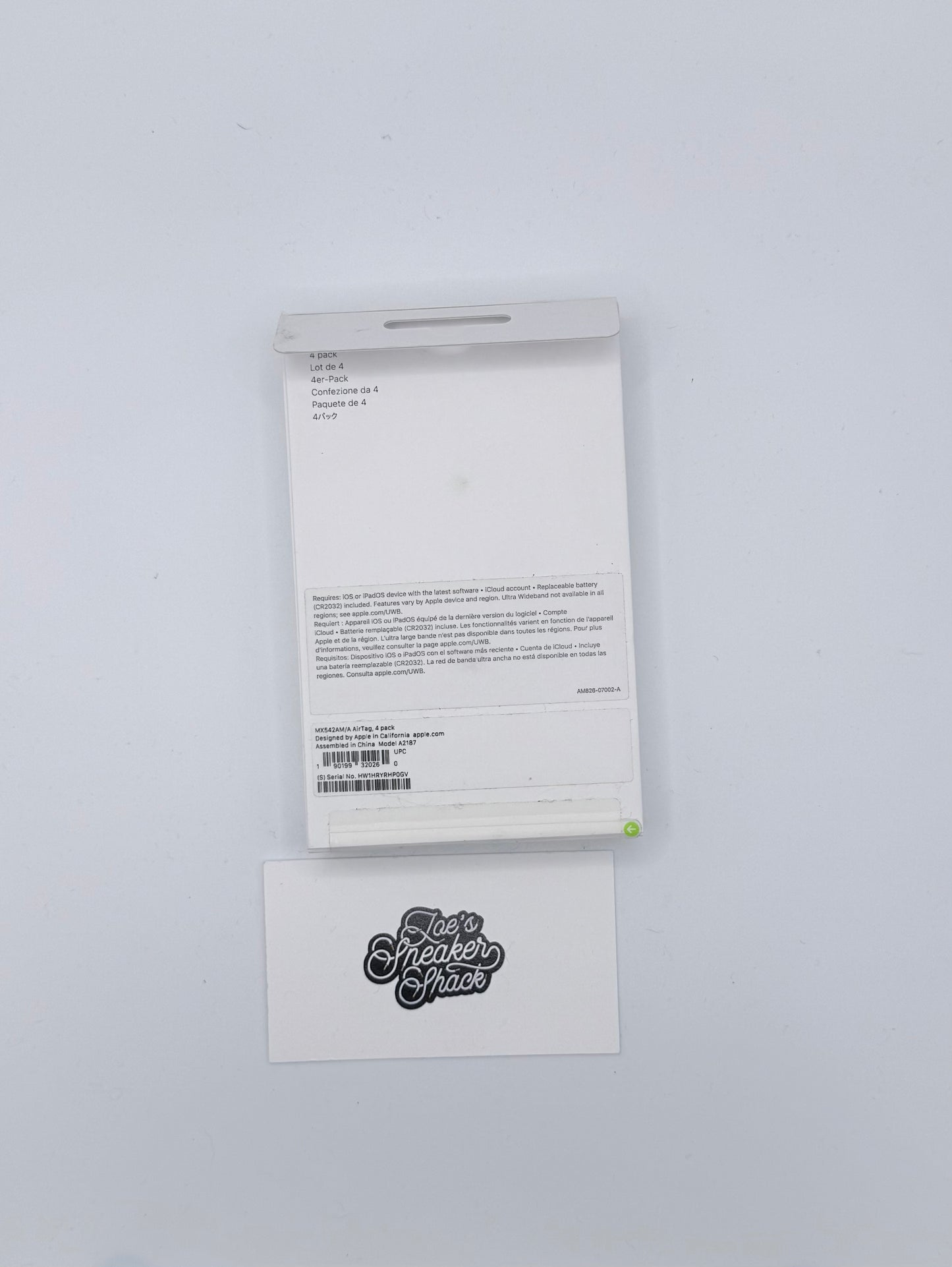 Apple AirTag 4 Pack MX542AM/A