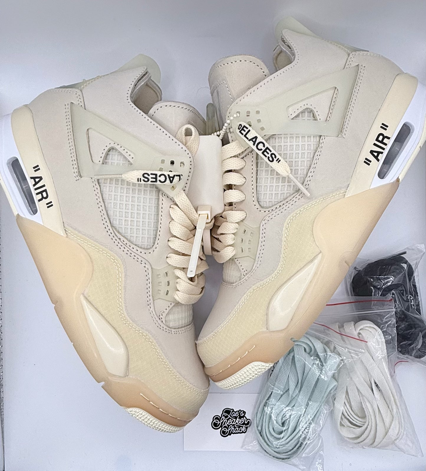Jordan 4 Retro Off-White Sail (Women's)