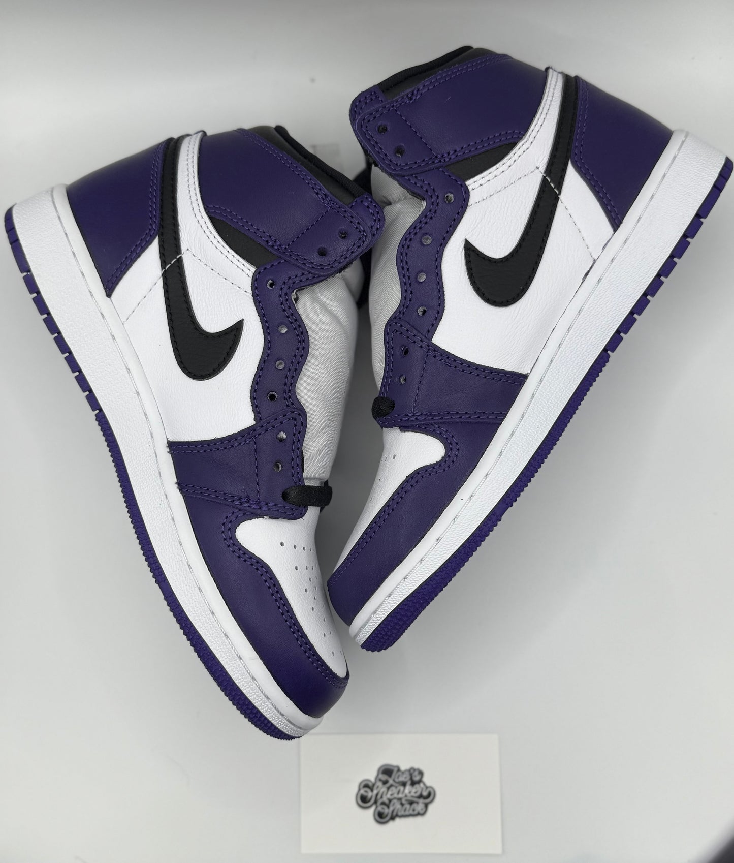 Jordan 1 Retro High Court Purple White (GS)