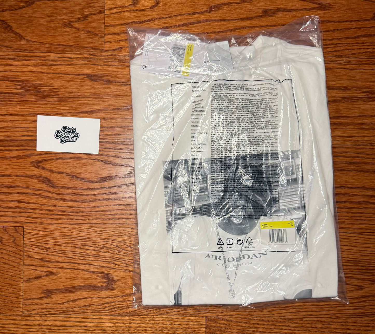 Supreme Jordan Biggie S/S Top White