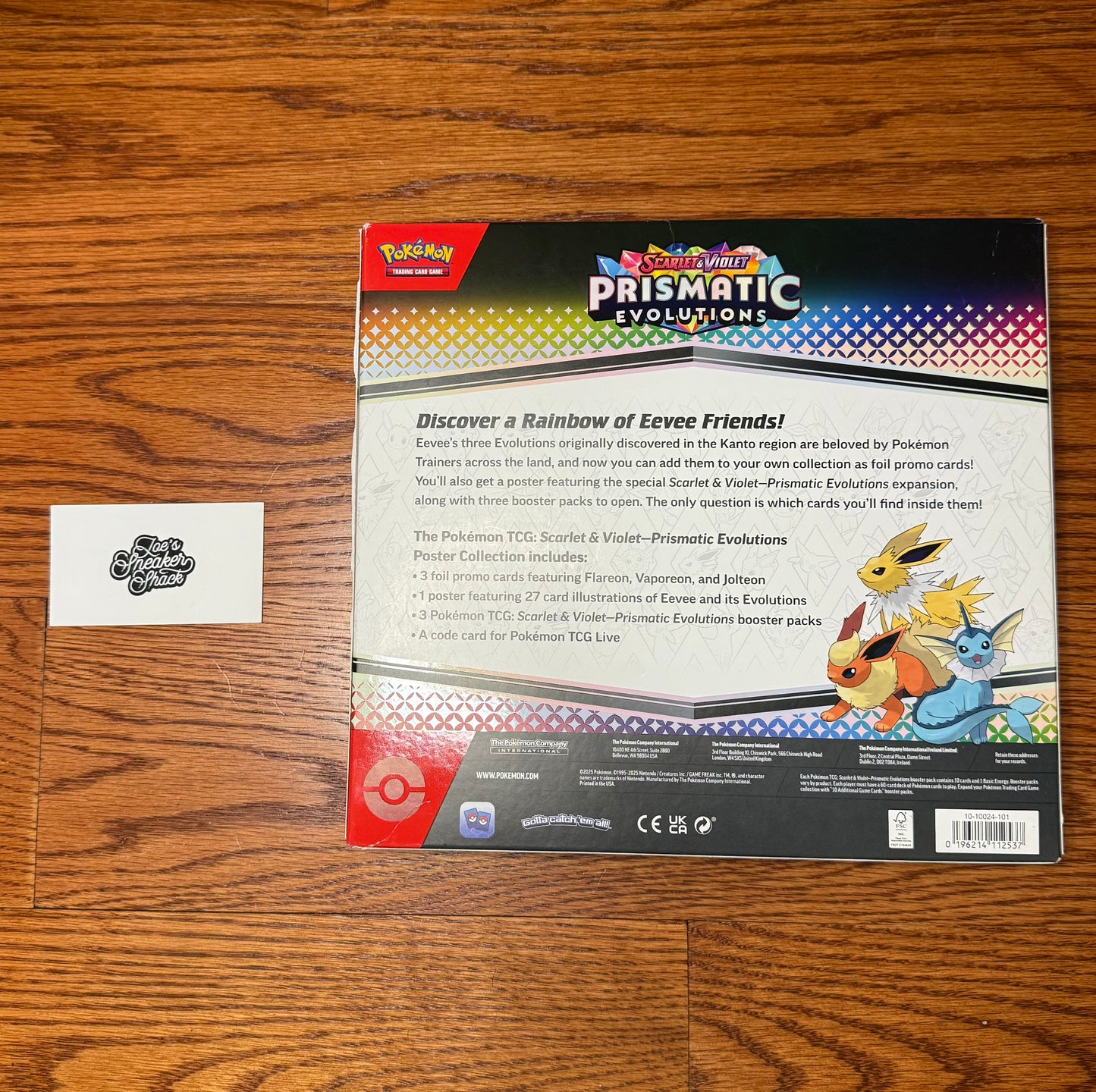 Pokémon Trading Card Game: Scarlet & Violet - Prismatic Evolutions Poster Collection