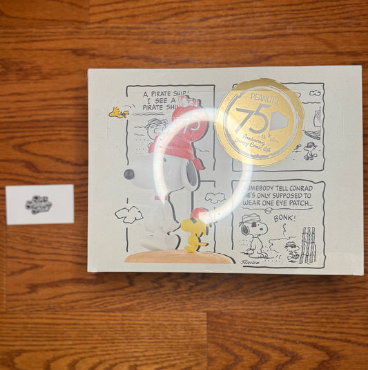 Sealed Case (12 Blind Box)  Peanuts 75th Anniversary Snoopy Comic Life Series Figures