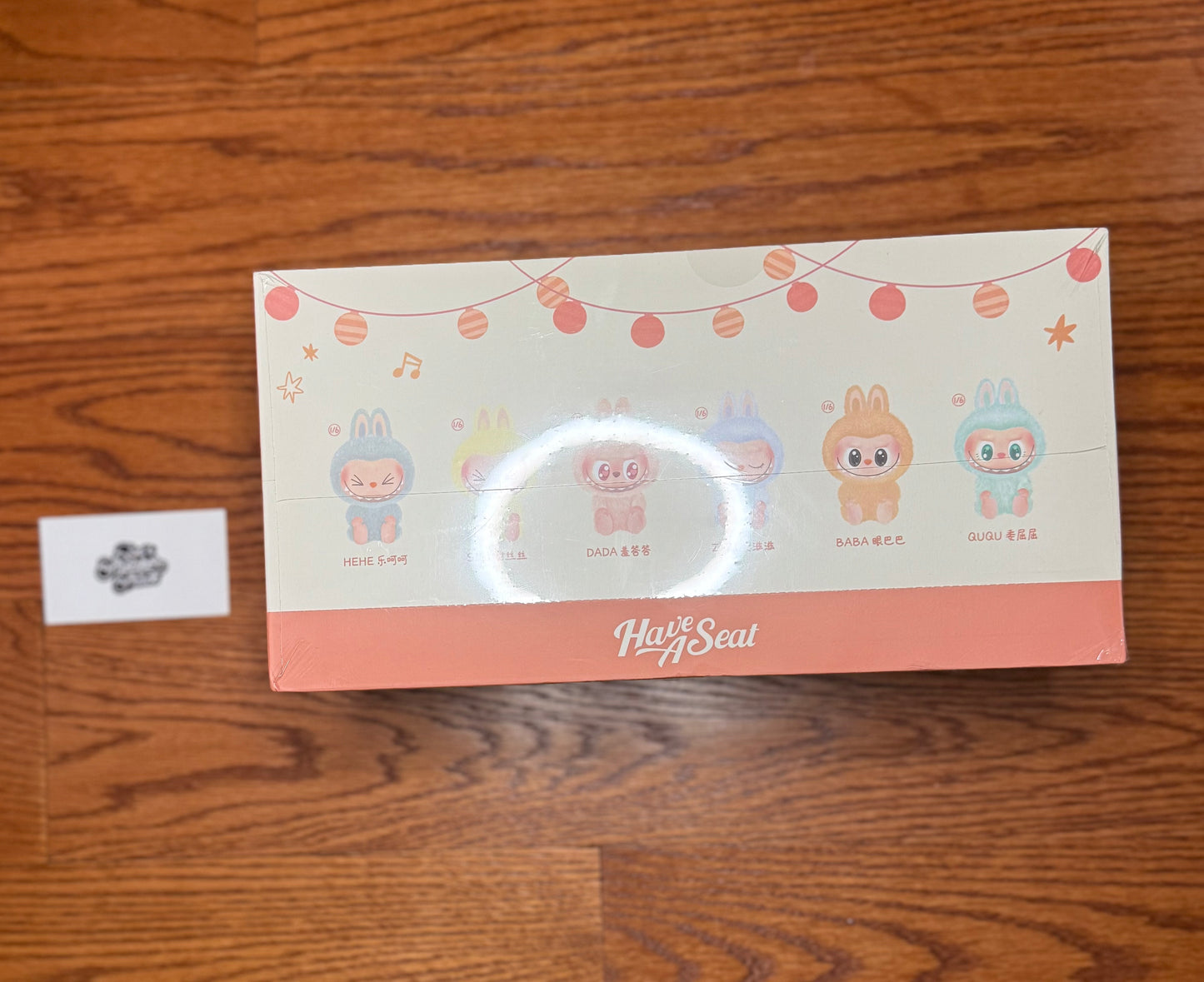 Pop Mart Labubu The Monsters Have a Seat Vinyl Plush Sealed Case (6 Blind Box)