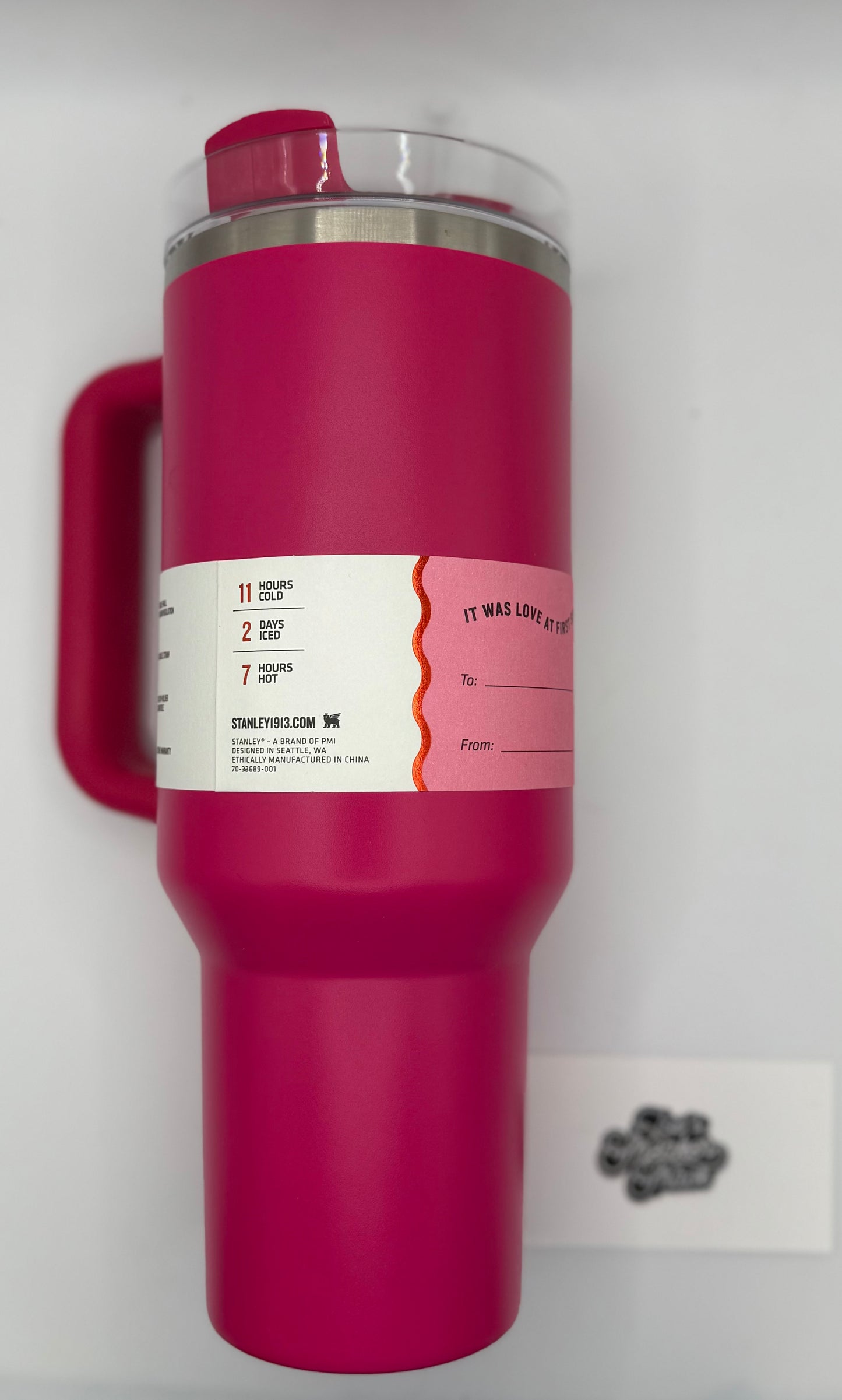 Stanley Flowstate Quencher 40oz (Target Valentine's Day Exclusive) Tumbler Cosmo Pink
