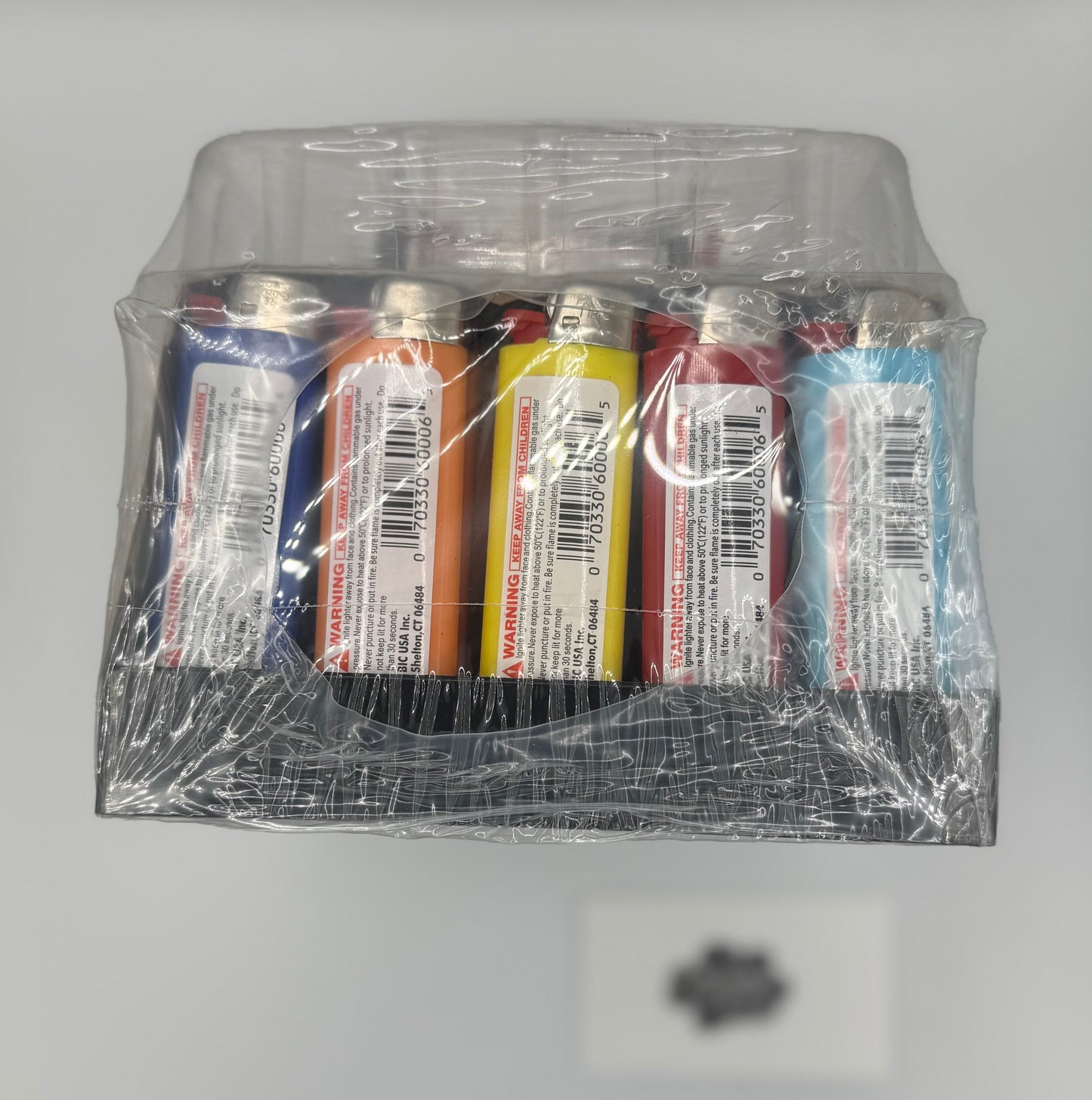 BIC Pocket Lighter, Assorted Colors, 53 Count Pack of Lighters