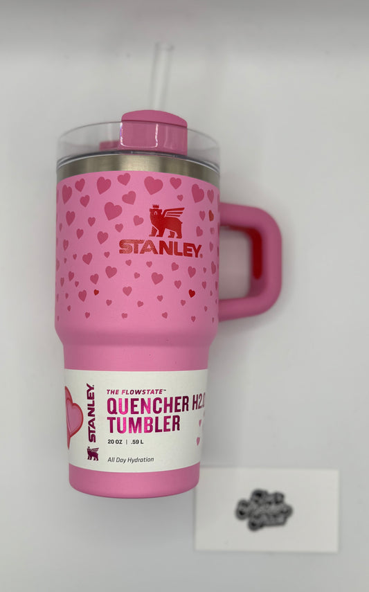 Stanley x Target Exclusive Valentines Day Flowstate Quencher 20oz Tumbler Sweet Hearts