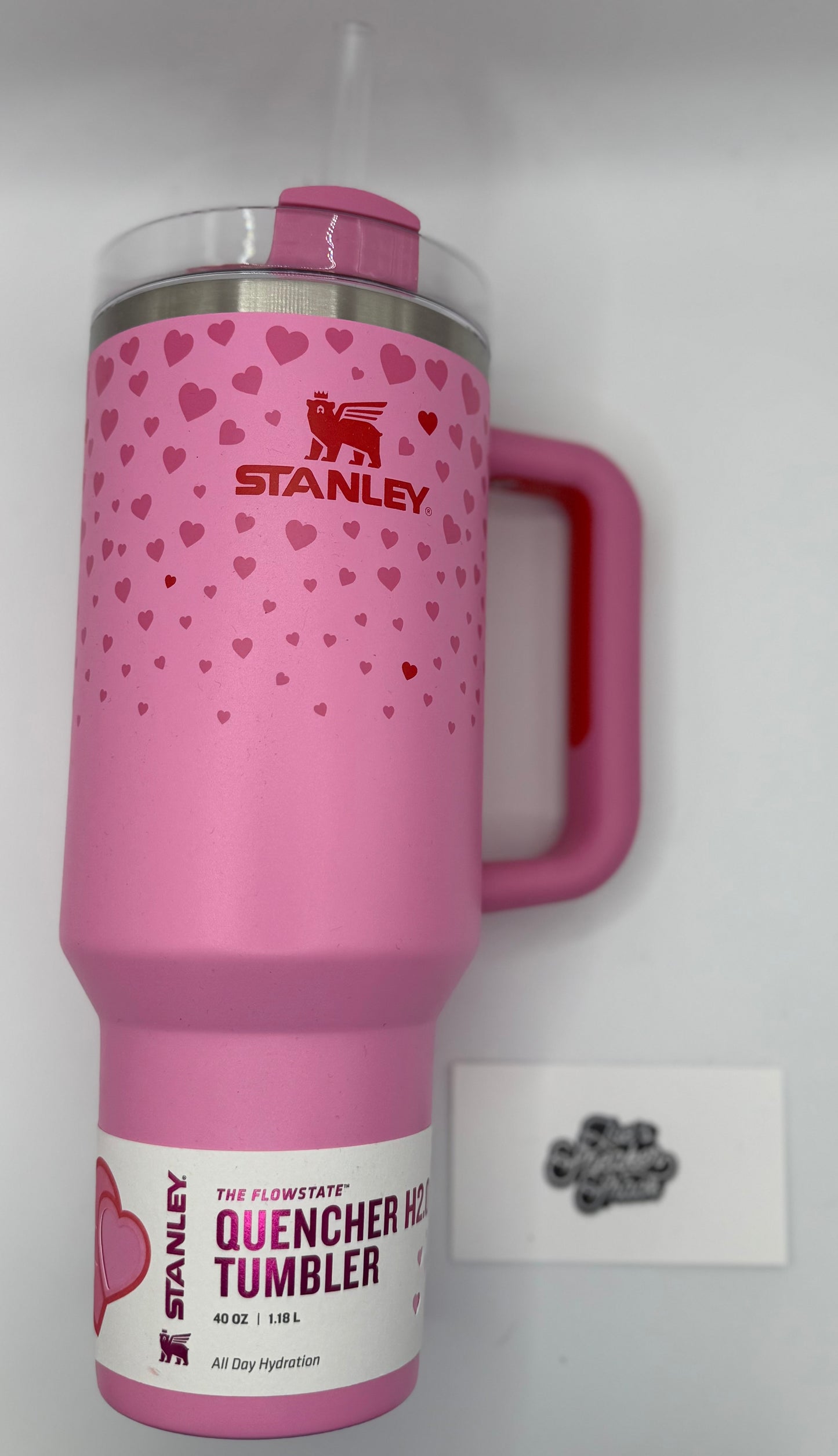 Stanley x Target Exclusive Valentines Day Flowstate Quencher 40oz Tumbler Sweet Hearts