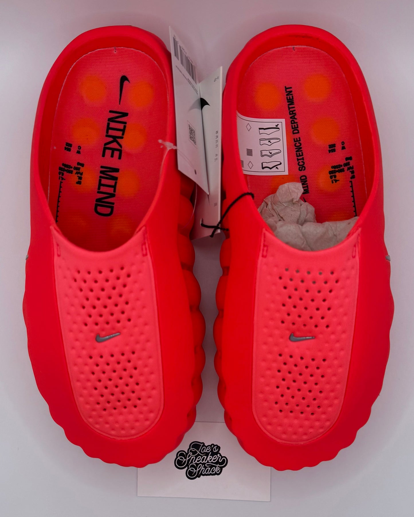 Nike Mind 001 Slide Solar Red