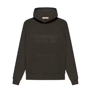 Fear of God Essentials Hoodie Off Black