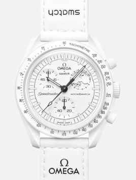 Swatch x Omega Bioceramic Moonswatch Mission To Moonphase Snoopy