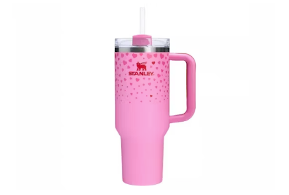 Stanley x Target Exclusive Valentines Day Flowstate Quencher 40oz Tumbler Sweet Hearts