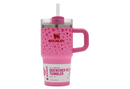 Stanley x Target Exclusive Valentines Day Flowstate Quencher 20oz Tumbler Sweet Hearts