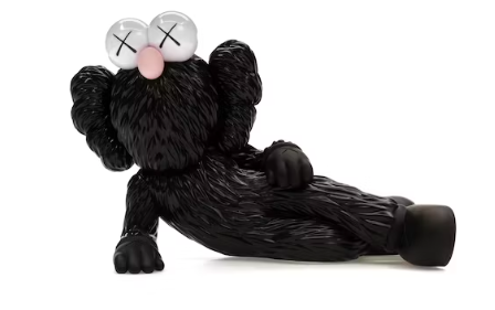 KAWS TIME OFF Vinyl Figure Black