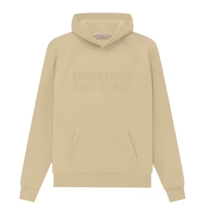 Fear of God Essentials Hoodie Sand