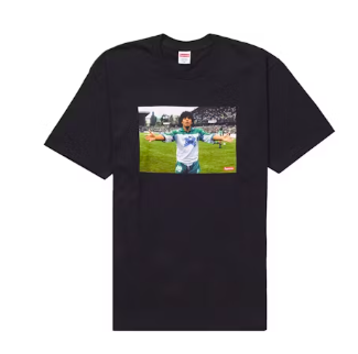 Supreme Maradona Tee Black