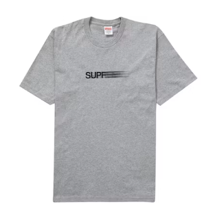 Supreme Motion Logo Tee Heather Grey